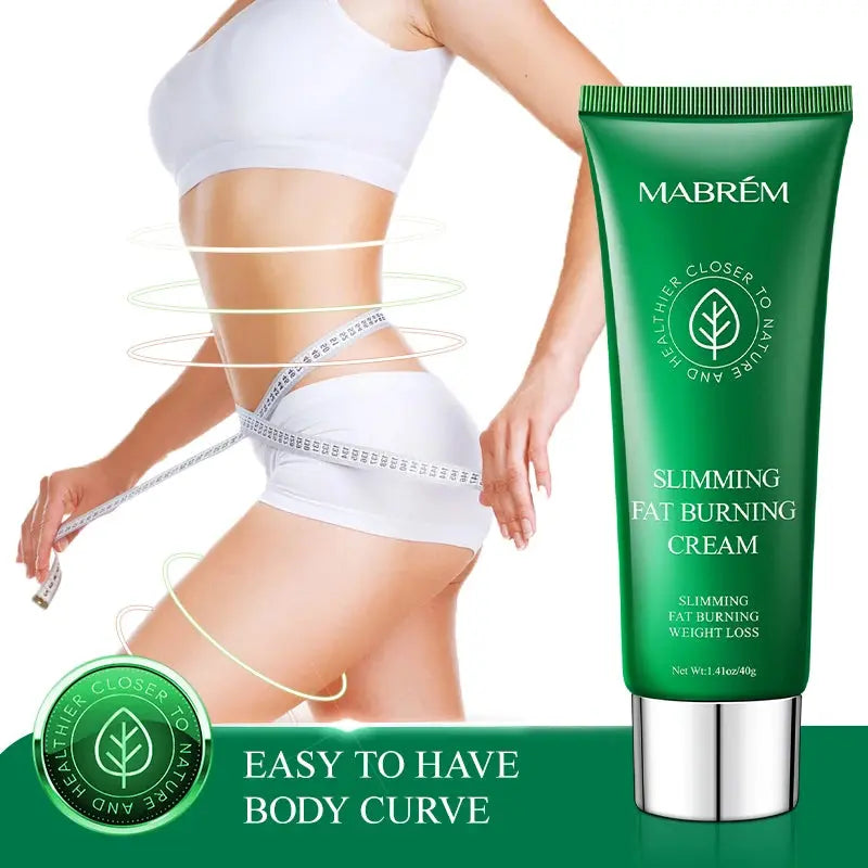 MABREM Slimming Body Cream Weight Lose Anti Winkles Firming And Delicate Fat Burning Cream Anti Cellulite Skin Shaping Curves40g thekoda.online