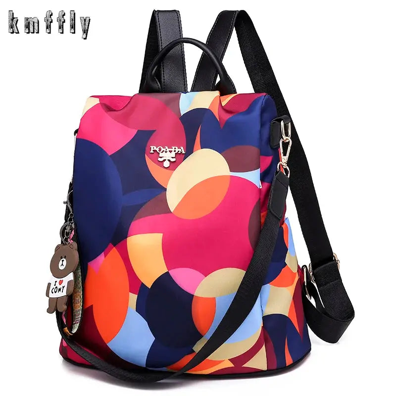 Factory Sale Multifunctional Anti-theft Backpacks Oxford Shoulder Bags for Teenagers Girls Large Capacity Travel School Bag 2021 - Premium Cross body bag from thekodaonline - Just $54.99! Shop now at thekodaonline