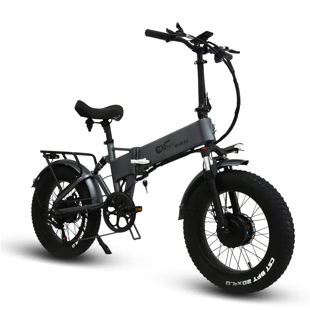 Foldable Mountain E-bike, Dual Motor Snow Electric Bicycle, New, RX20MAX, 2000W, 48V, 17Ah, 20Inch * 4.0 Fat Tyre - Premium  from My Store - Just $1878.99! Shop now at thekodaonline