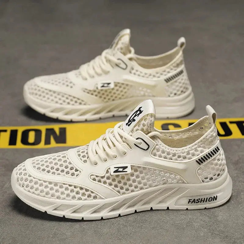 Fashion Men's Mesh Sneakers Lightweight Running Shoes Summer Mesh Sneakers Breathable Casual Shoes Comfortable Men's Tennis - Premium  from My Store - Just $39.97! Shop now at thekodaonline