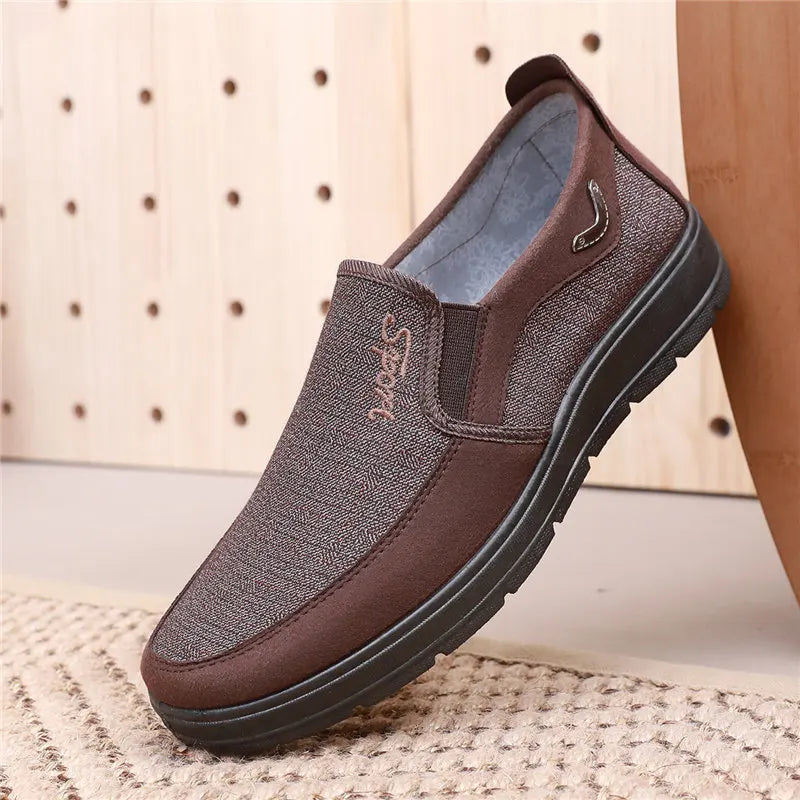 cloth shoes men's shoes breathable men's singles shoes the elderly father soft bottom anti-slip leisure old shoes big yards - Premium Causal shoes from thekodaonline - Just $39.99! Shop now at thekodaonline