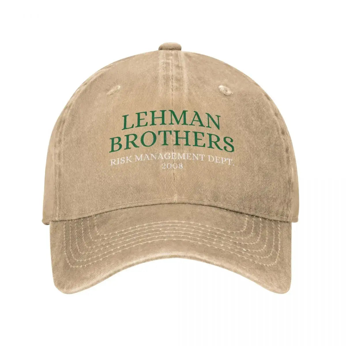 Vintage Lehman Brothers Risk Management Department 2008 Baseball Caps Unisex Style Distressed Washed Dad Hat Outdoor Hat Cap - Premium  from My Store - Just $19.99! Shop now at thekodaonline