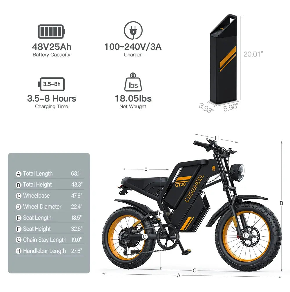 Adult Ebike 1500W Electric Motorcycle Mountain Bikes 20Inch Fat Tire 48V Electric bike Fatbike Adult Motorcycles Drit bike | Best Price in 2024 at thekodaonline - Premium Ebike from thekodaonline - Just $2499.99! Shop now at thekodaonline