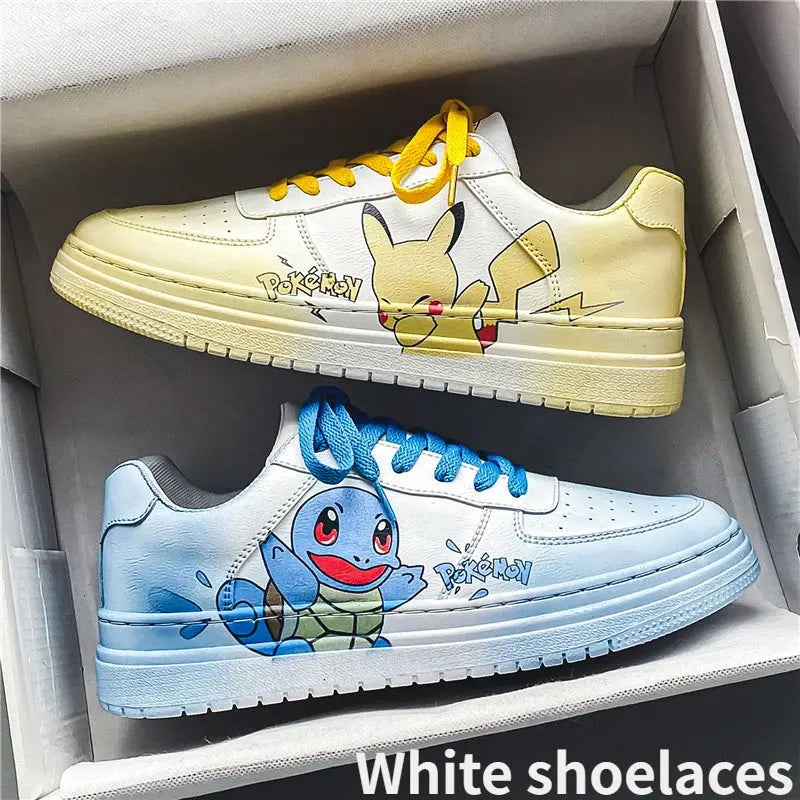 Cartoon Pika-chu Cartoon Youth Cartoon Sneakers Breathable Lightweight Running Fashion New Shoes Gift for Children Size 35-44 - Premium  from My Store - Just $58.99! Shop now at thekodaonline