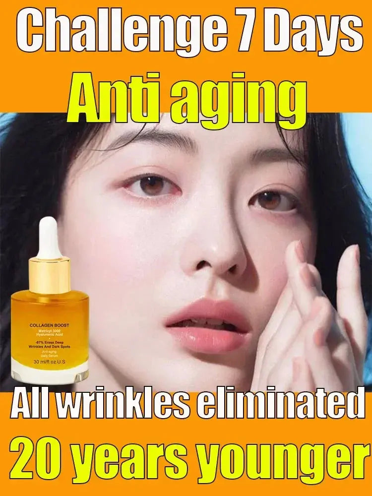 Collagen Face Serum Wrinkle Removalr Whitening Moisturizing Fade Fine Lines Dark  Anti Aging Spots Korean Face Care Cosmetics thekoda.online