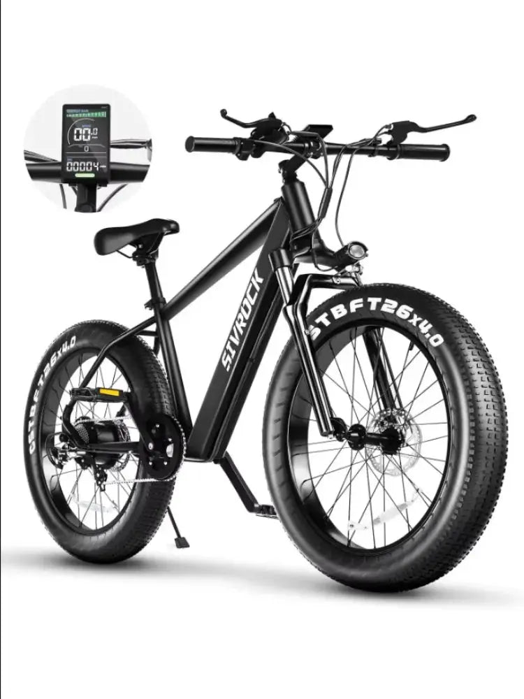 Electric Mountain Bike for Adults 25MPH 75Miles Range 750W Motor 48V 15Ah Ebike 26"x4.0" Fat Tire Shimano 7 Speed Hidden Battery - Premium  from My Store - Just $1495! Shop now at thekodaonline