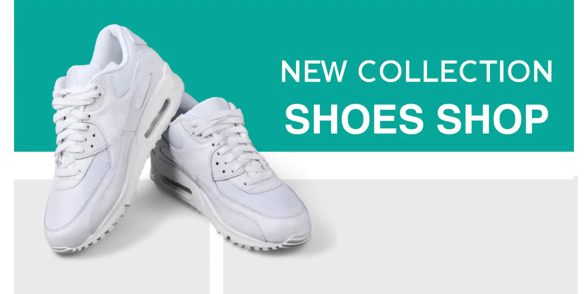 Pair of white sneakers with laces and textured soles.